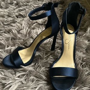 Navy Blue Jessica Simpson Sandal Heels
